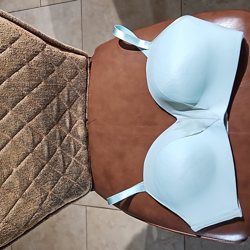 Soma Cooling Wireless Lined Padded Green Bra